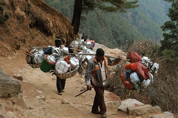 Markth&auml;ndler auf 3500m H&ouml;he