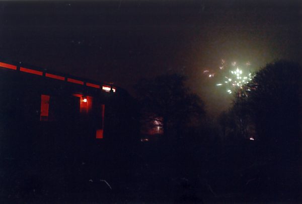 Silvester &uuml;berm Zirkuswagen