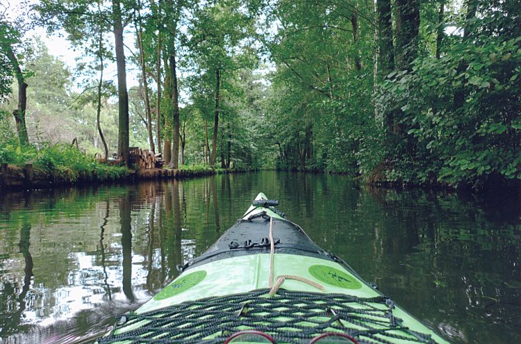 ... da sind wa durch n Spreewald jegurkt