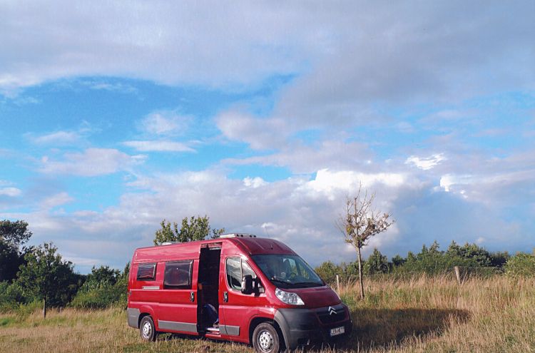 ... das erste Bild vom neuen Bus