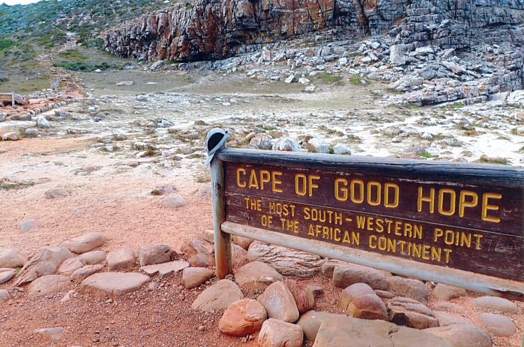 Meine Kappe am Kap ...