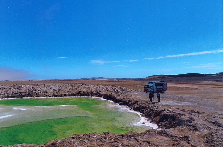 Salz in der Namibw&uuml;ste