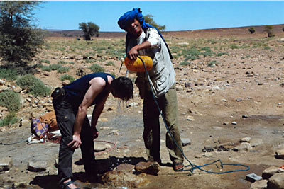 - Kaltes - klares - Wasser -