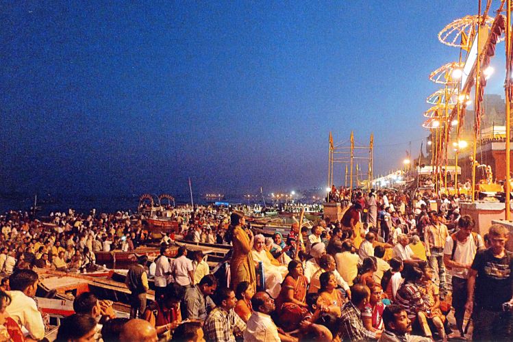 Heilige Puscha am Ganges