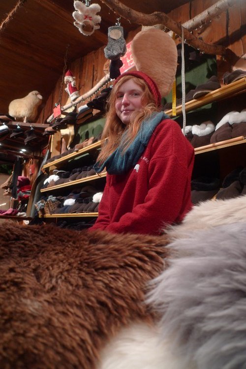 unsere Weihnachtsmarkt-Svenja