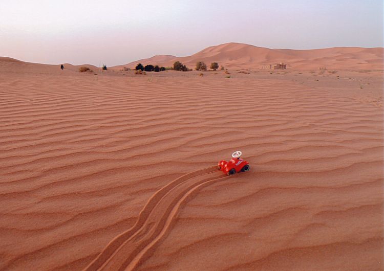 mit unserem Gel&auml;ndewagen durch die W&uuml;ste