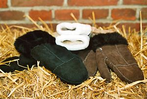 Fell-Fausthandschuhe