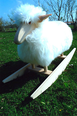 Schaukelschaf weiß