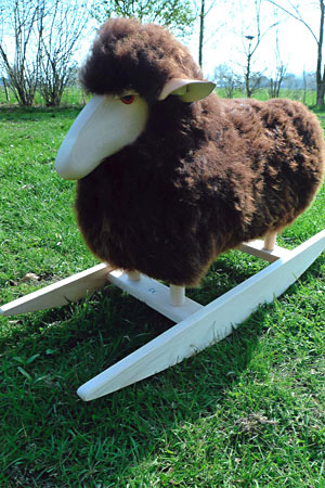 Schaukelschaf naturbraun