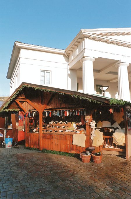 Unser "Schafstall" - Lambertimarkt 2009