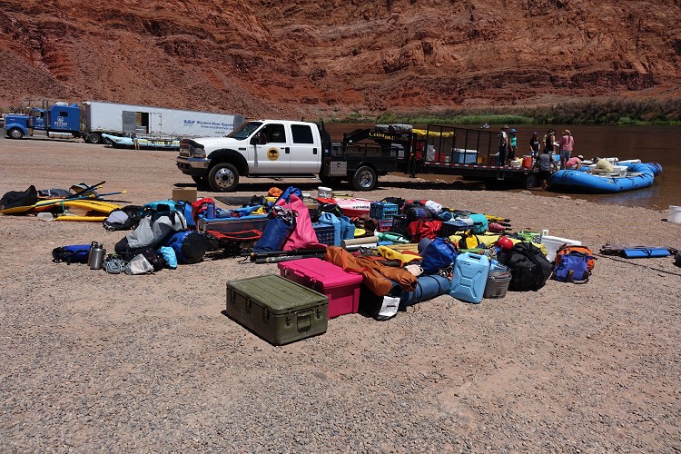 Expedition durch den Grand Canyon