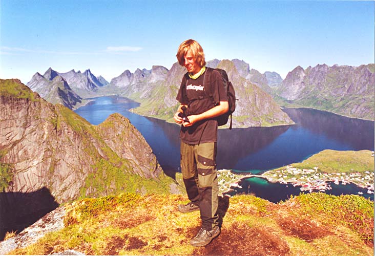 Lofoten aus Flugzeugperspektive